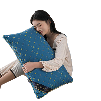 Feather velvet high resilience pillow core