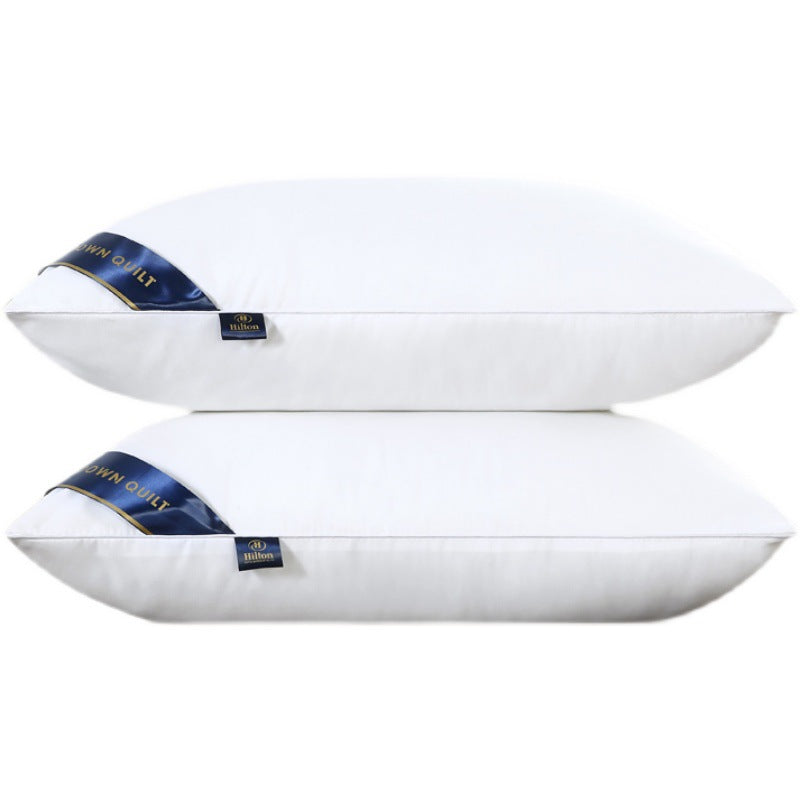 Feather velvet high resilience pillow core