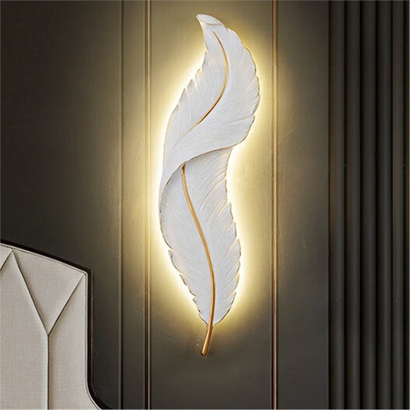 Feather Wall Lamp