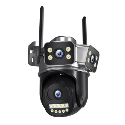 features a three-lens, three-screen 4G camera