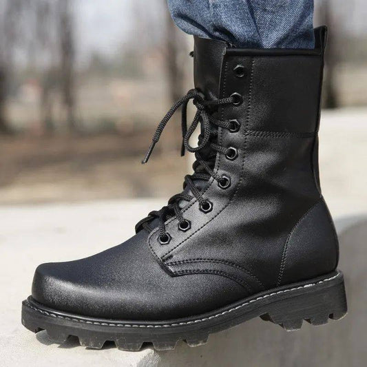 Buy Military Steel-Toe Work Safety Shoes Rugged Tactical Boots