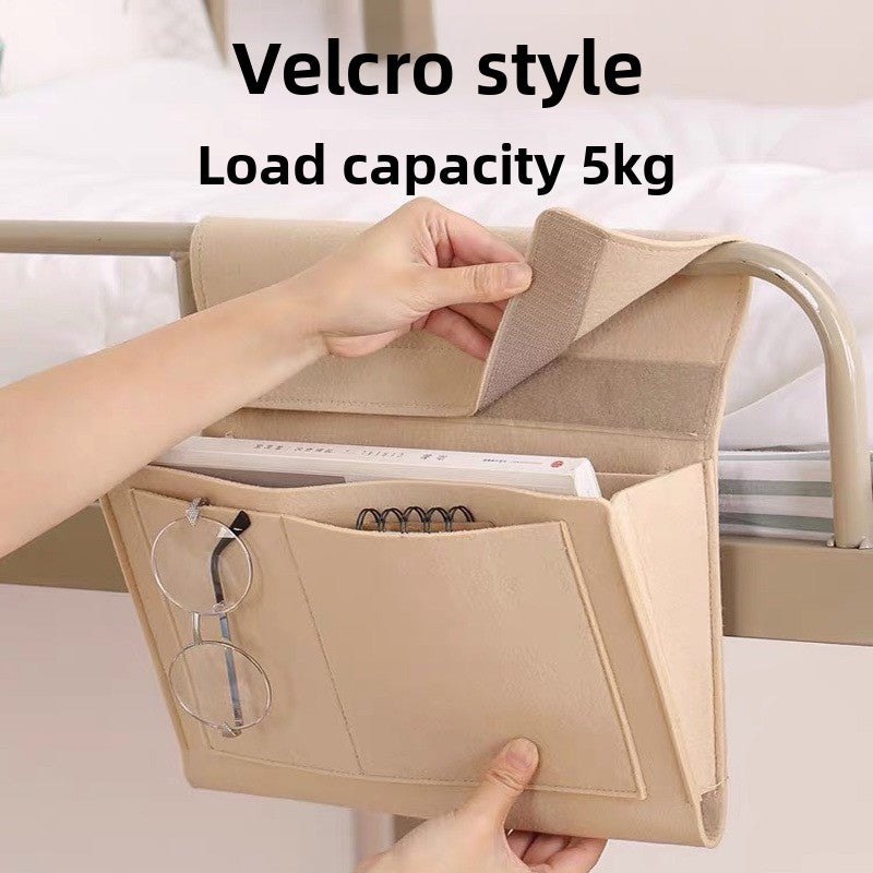 Felt Bedside Storage Bag