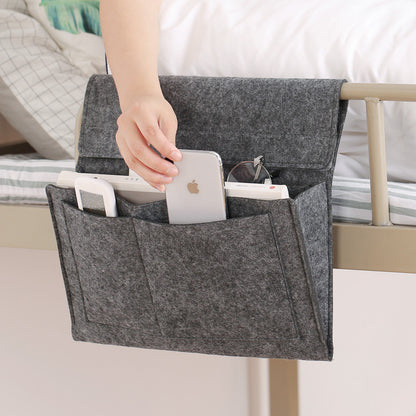 Felt Bedside Storage Bag