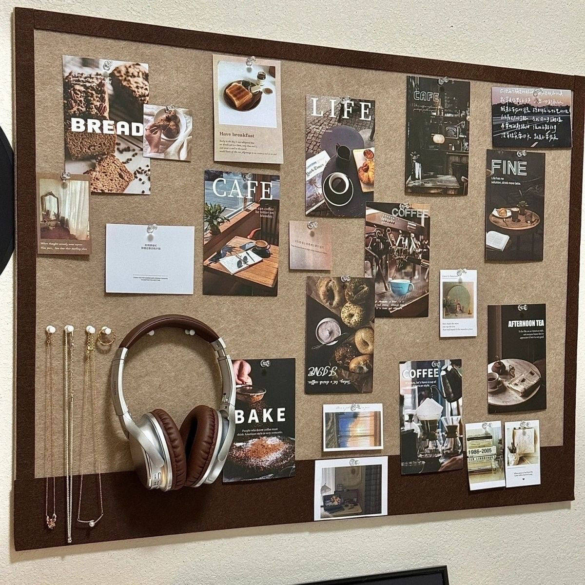 Felt Board Decorative Wall / Storage Wall