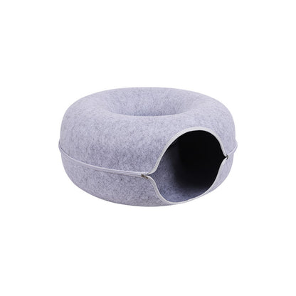 Felt cat bed
