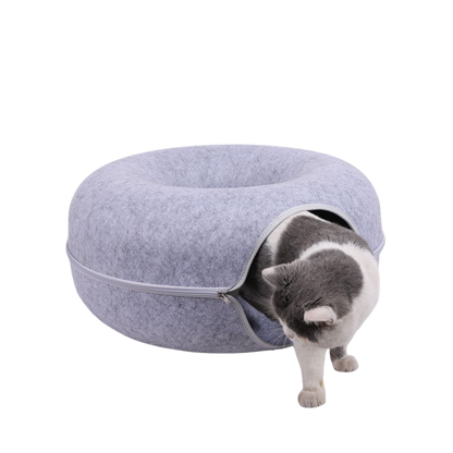Felt cat bed