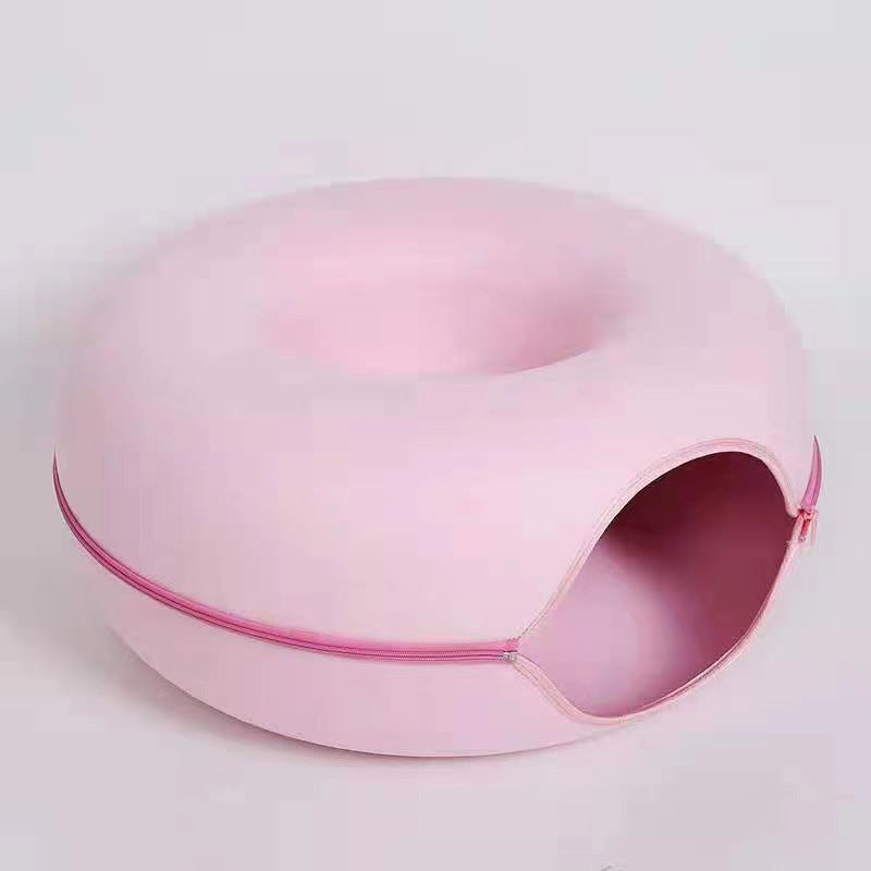 Felt Donut Cat Bed