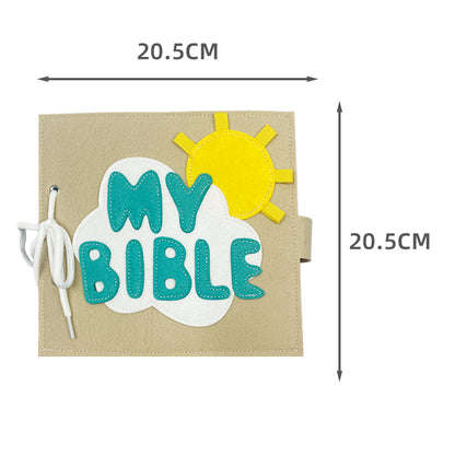 Felt early-learning book