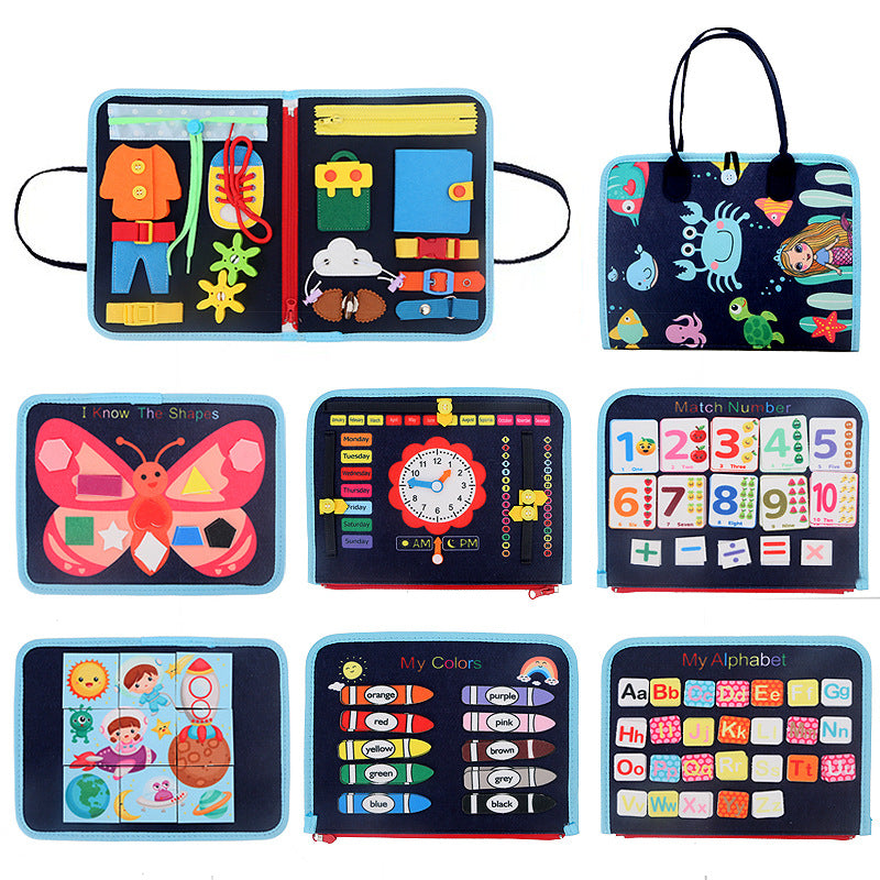 Felt Learning Board Early Education Board Felt