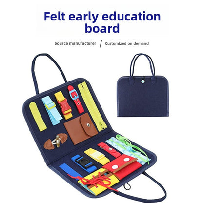 Felt Learning Board Early Education Board Felt