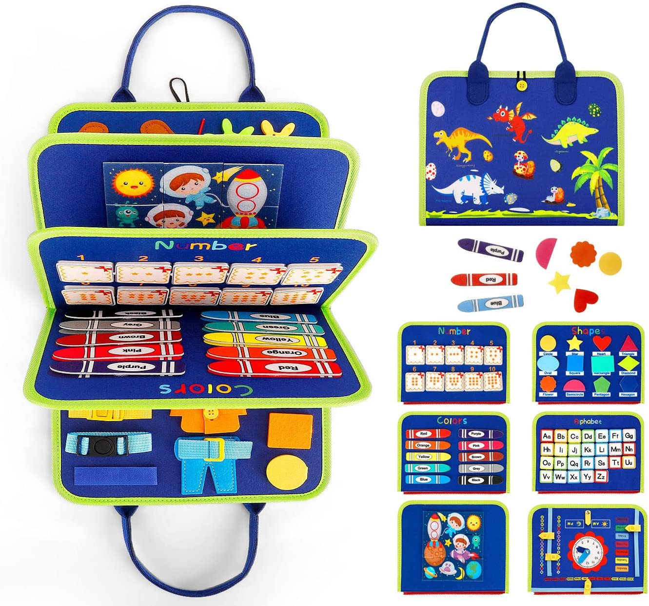 Felt learning board