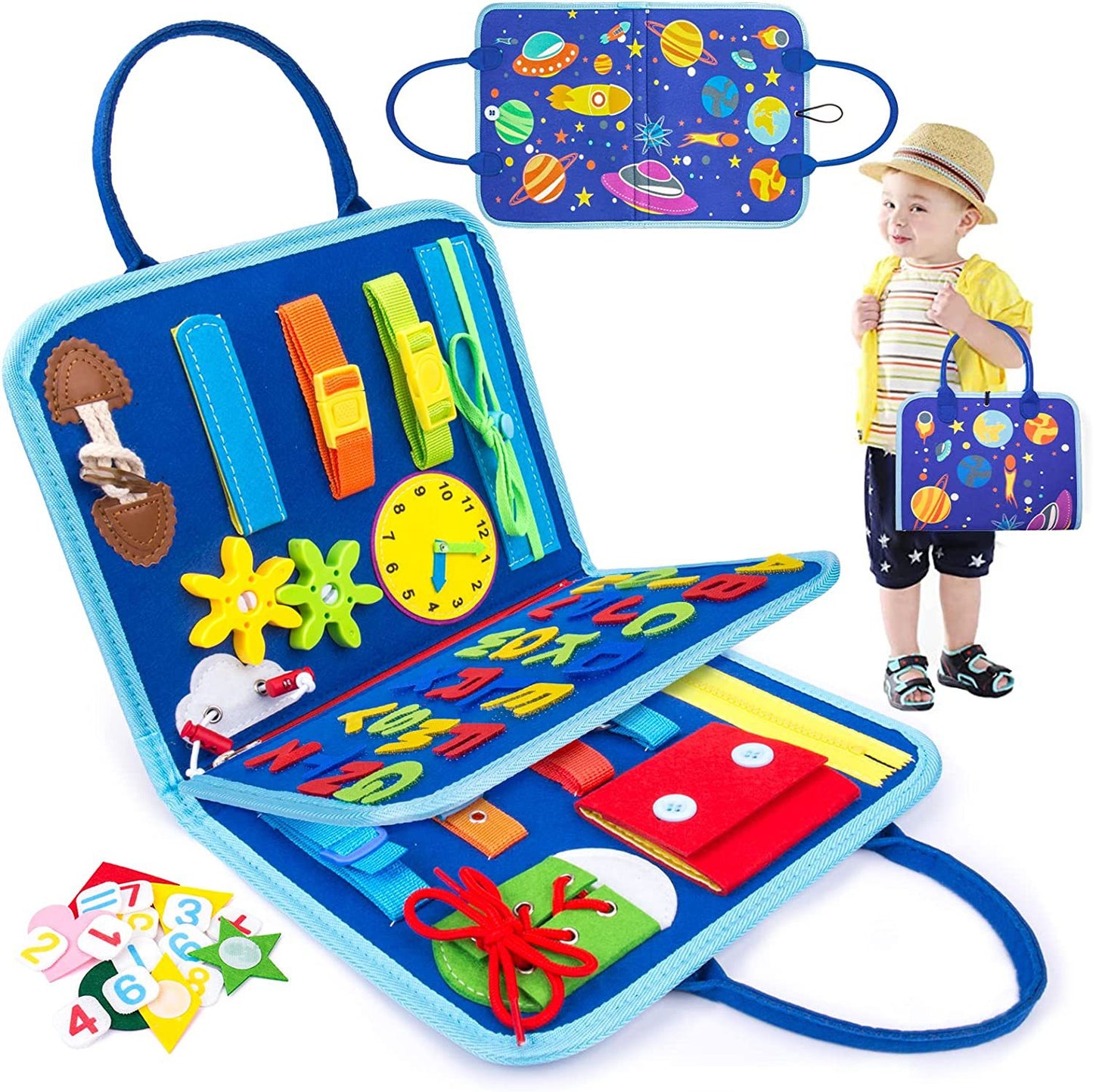 Felt learning board