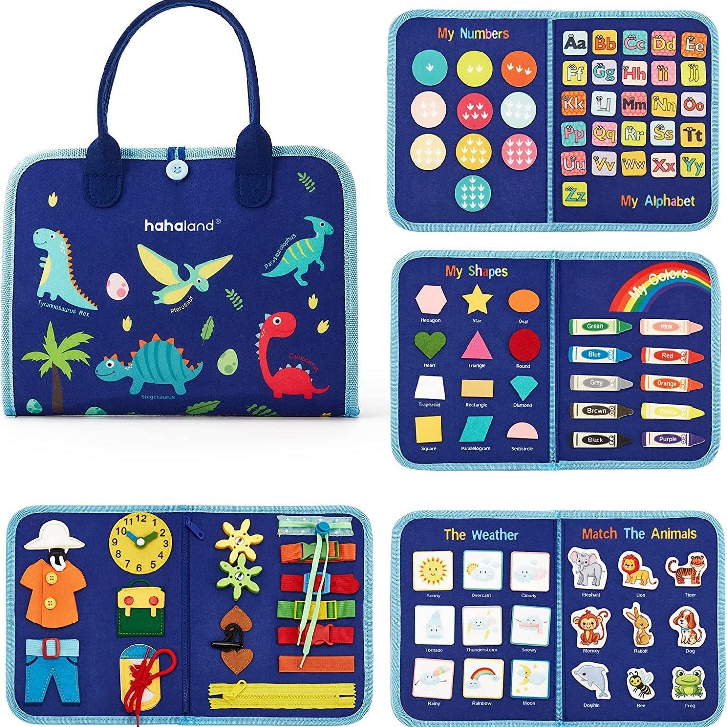 Felt learning board