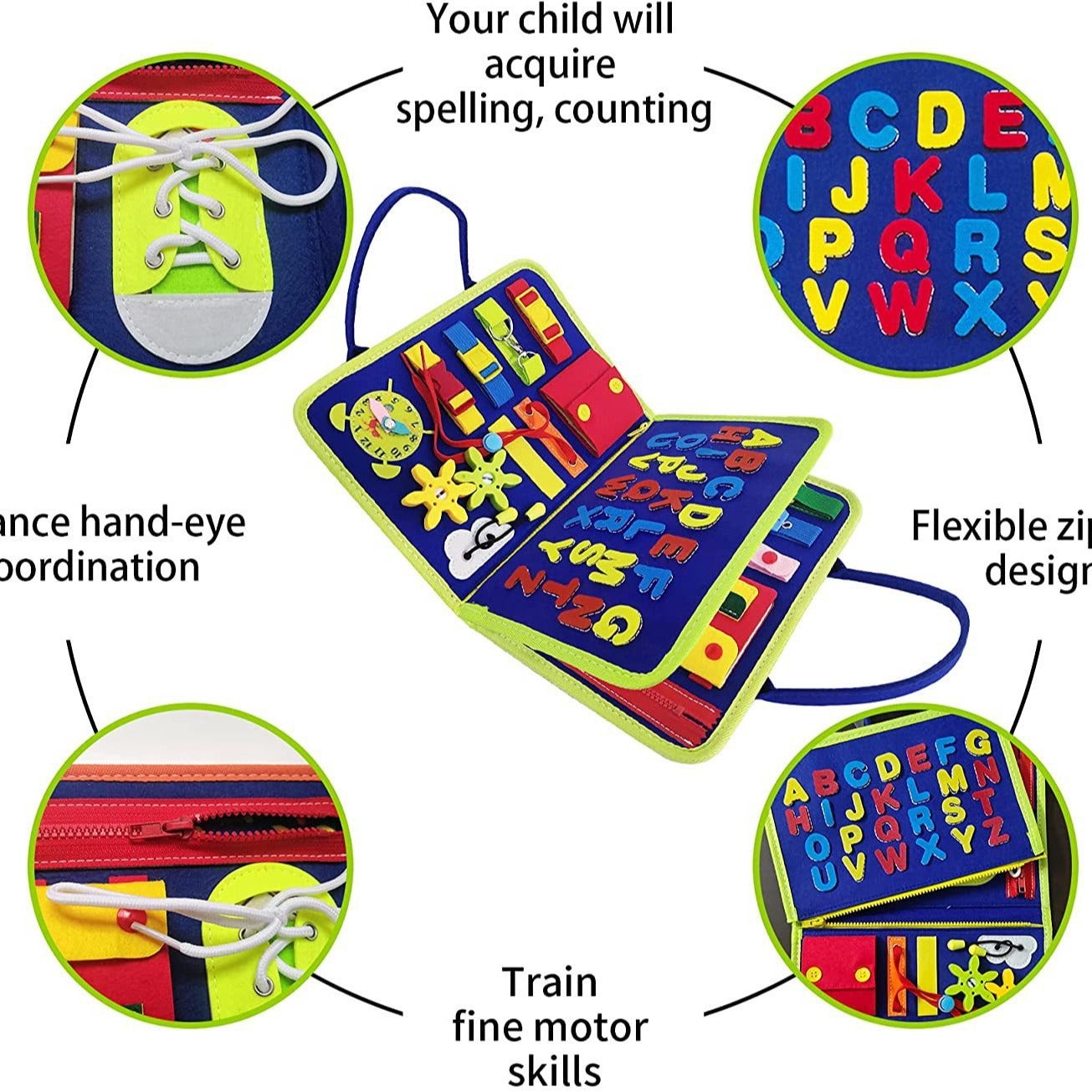 Felt learning board