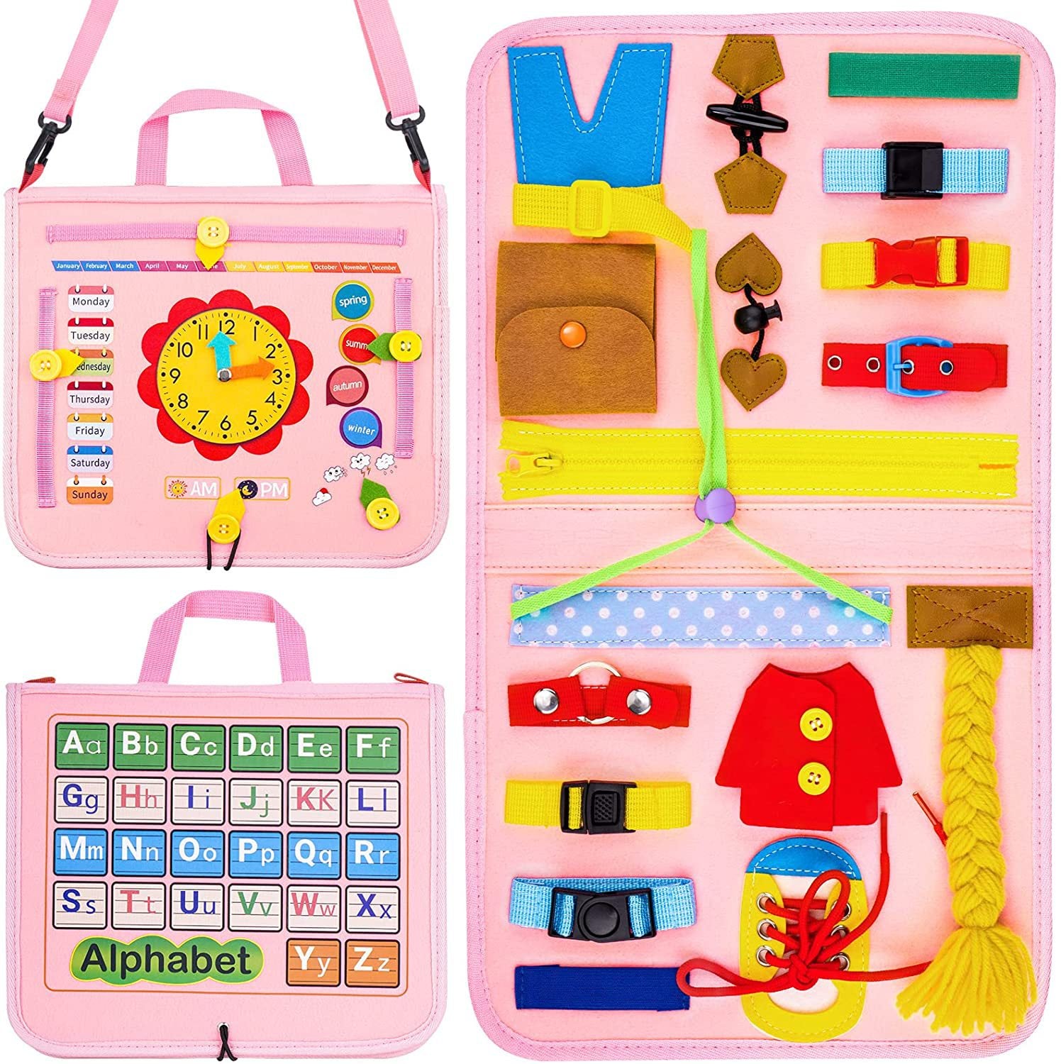 Felt learning board