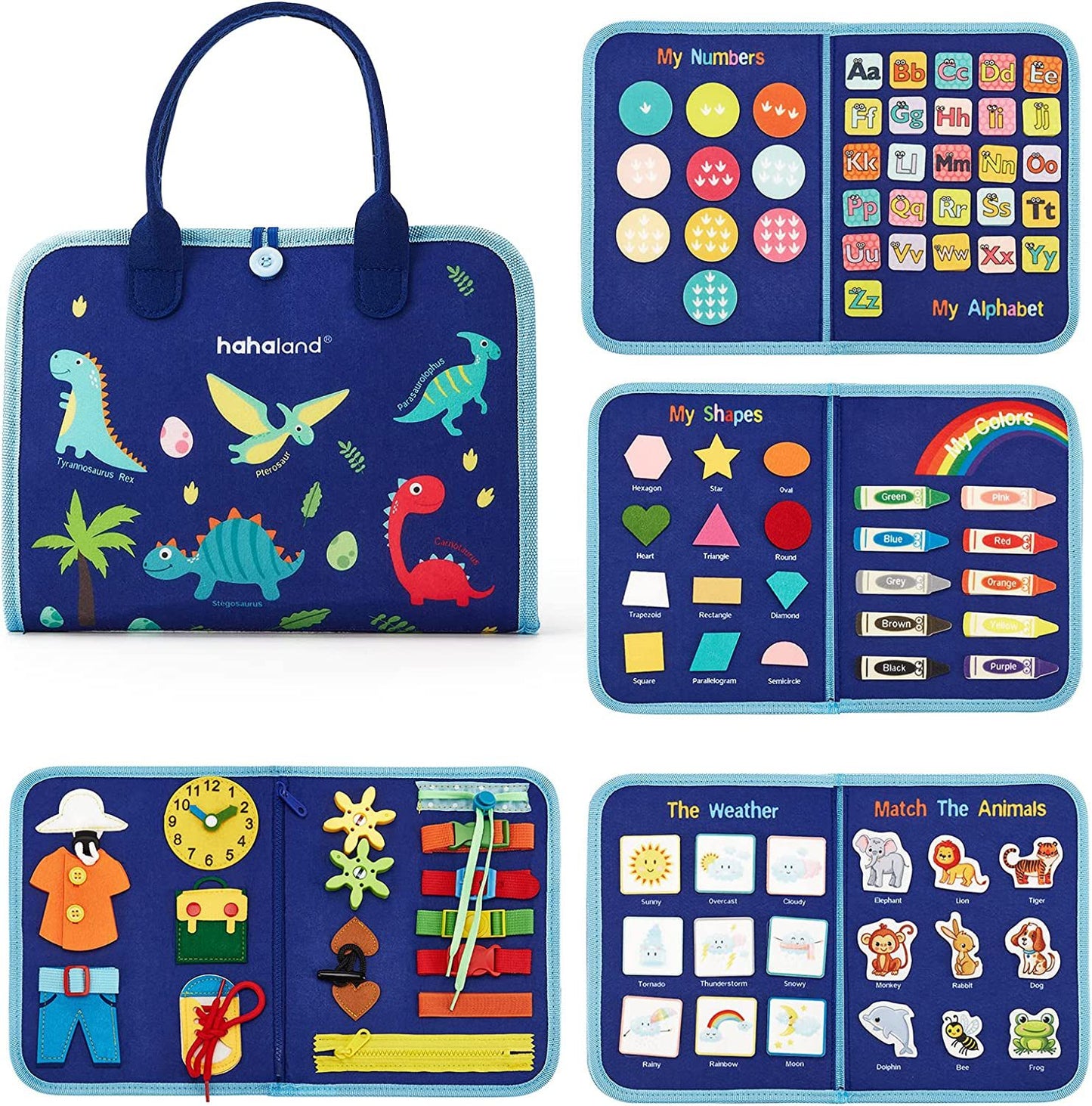 Felt learning board