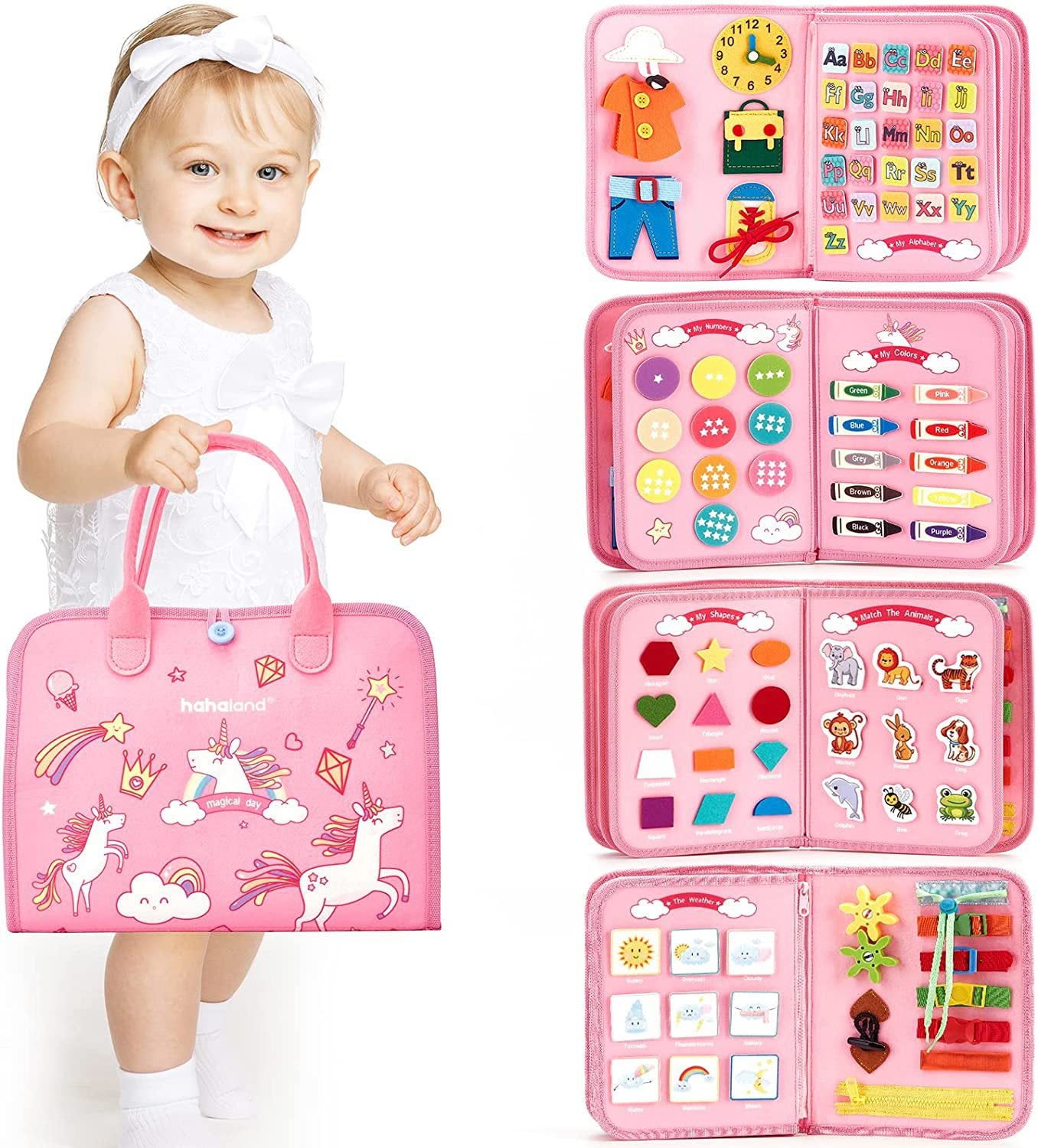 Felt learning board