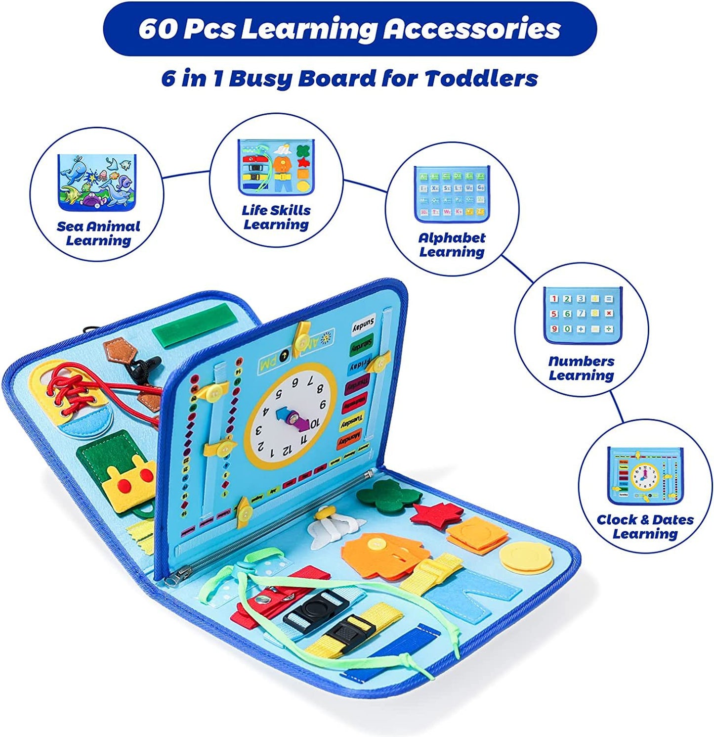 Felt learning board