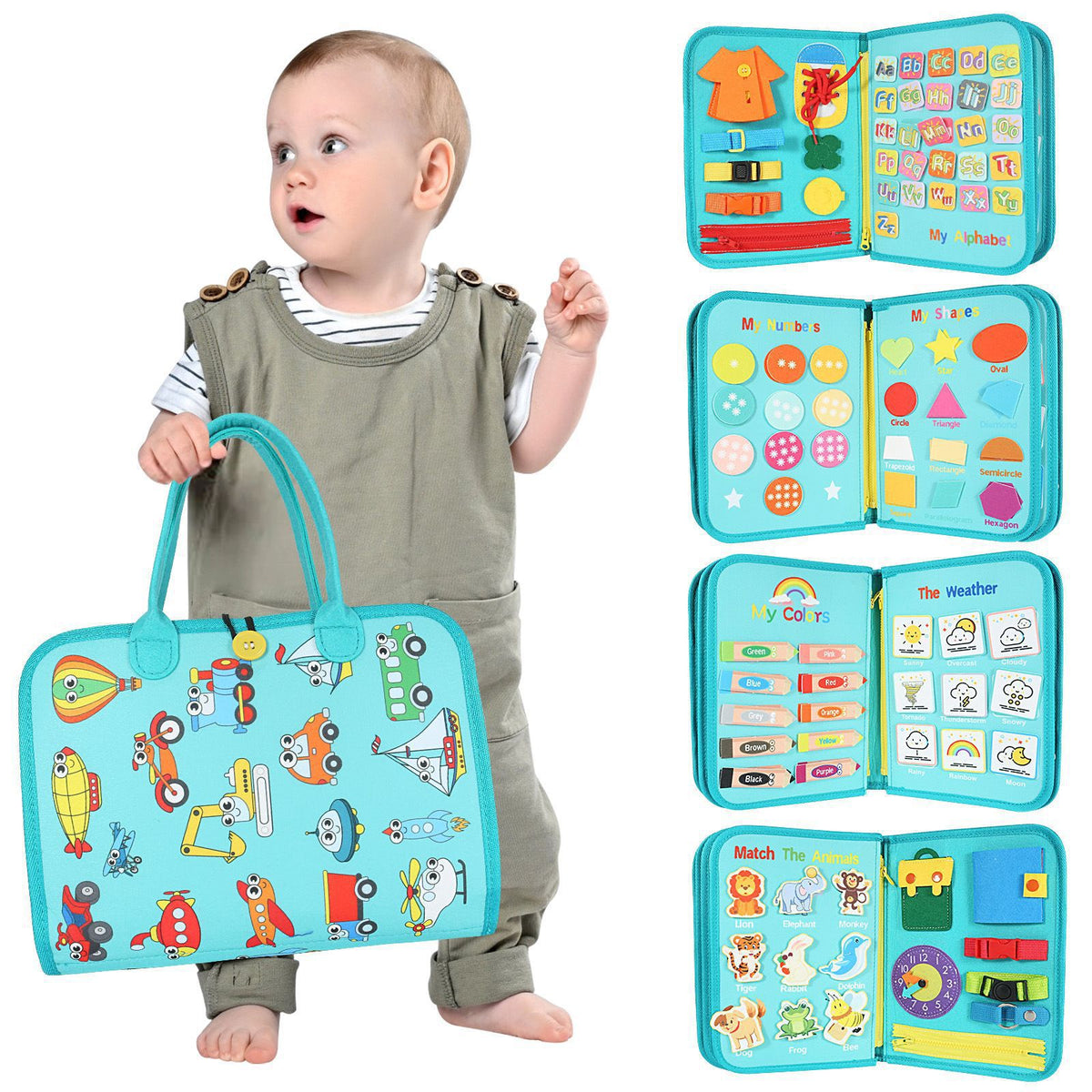 Felt Learning Board