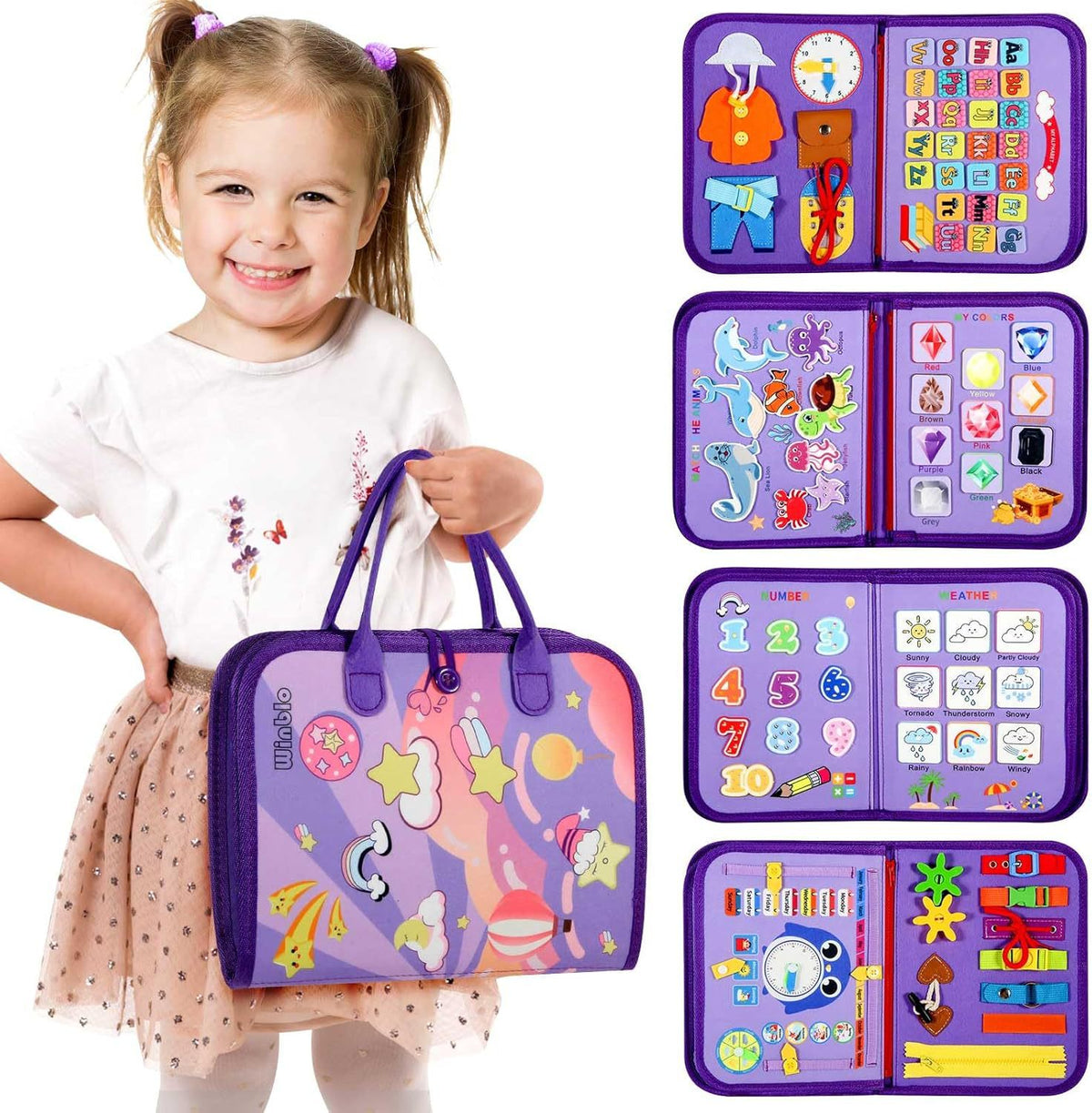 Felt Learning Board