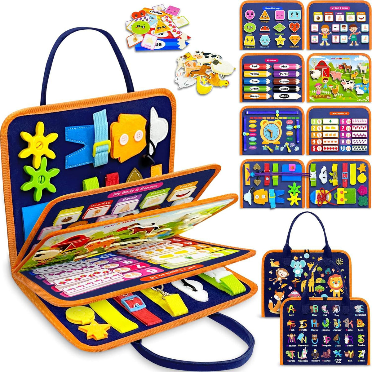 Felt Learning Board