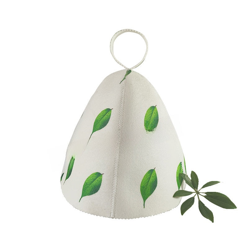 Felt Sauna Bath Cap