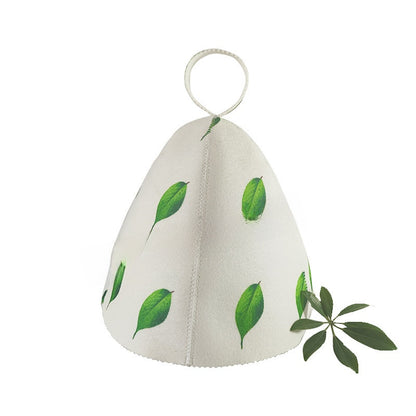 Felt Sauna Bath Cap