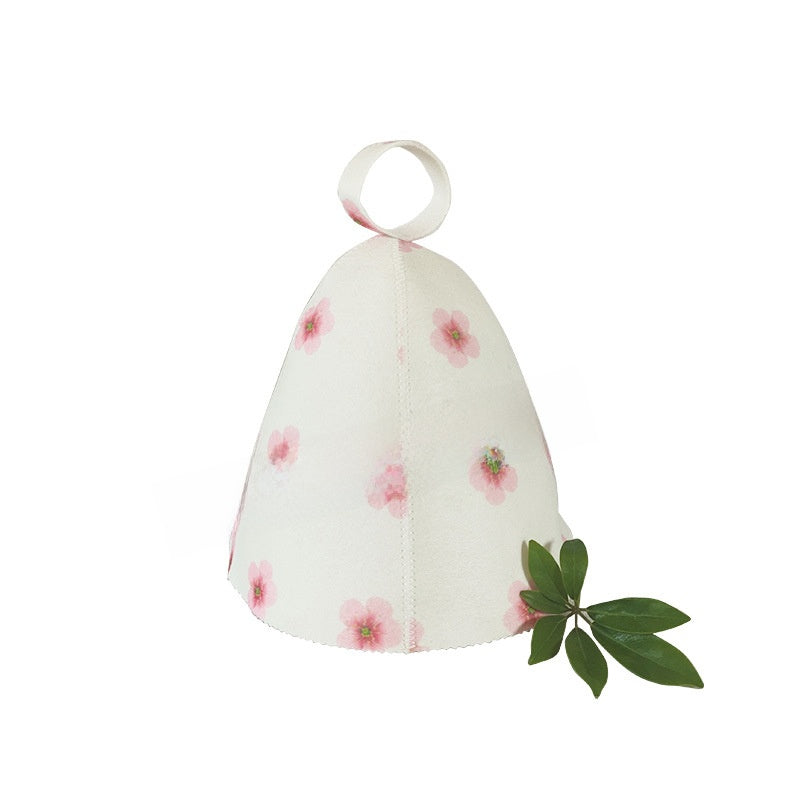 Felt Sauna Bath Cap