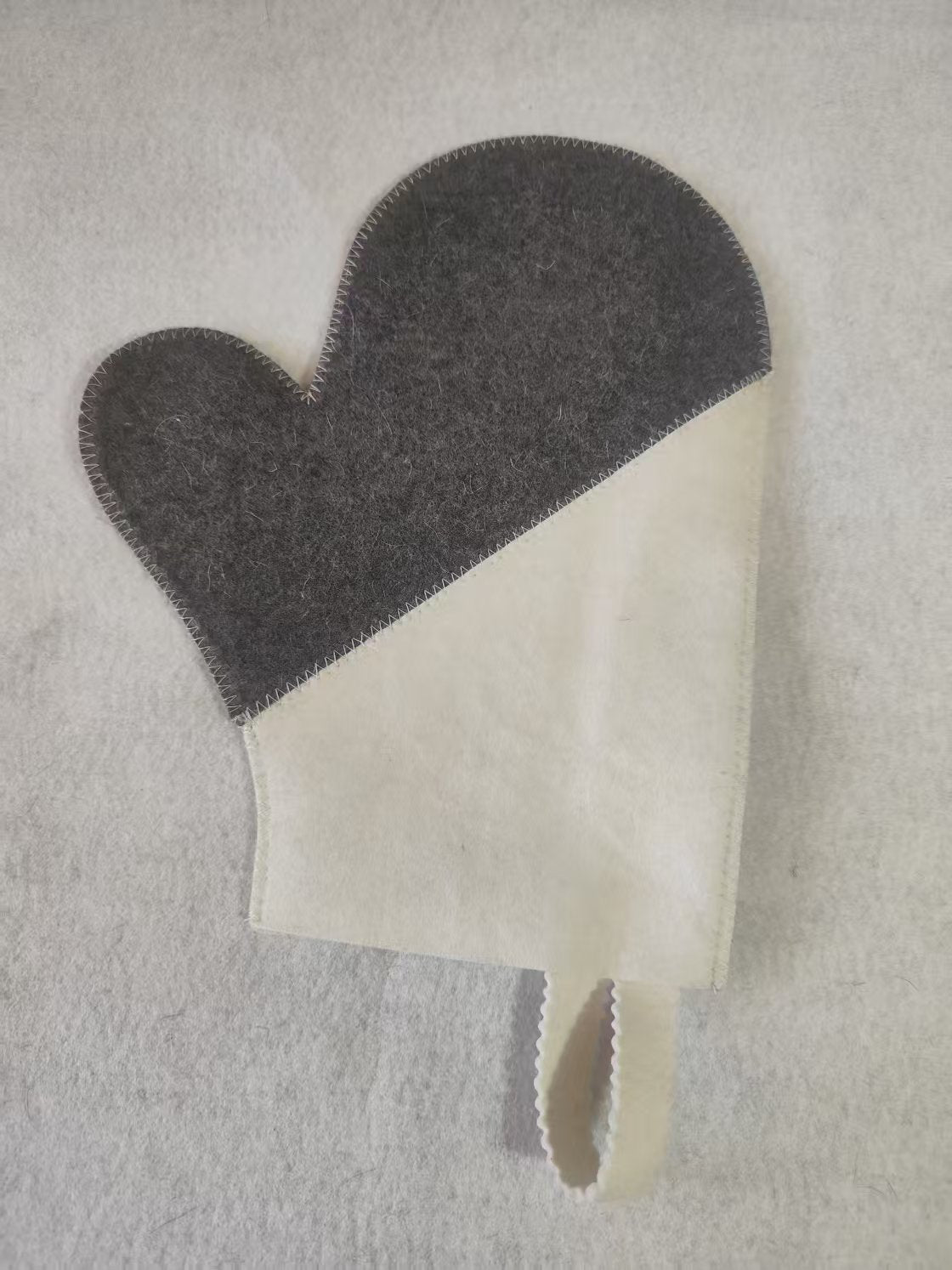 Felt sauna cap