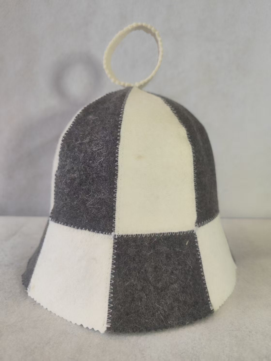 Felt sauna cap