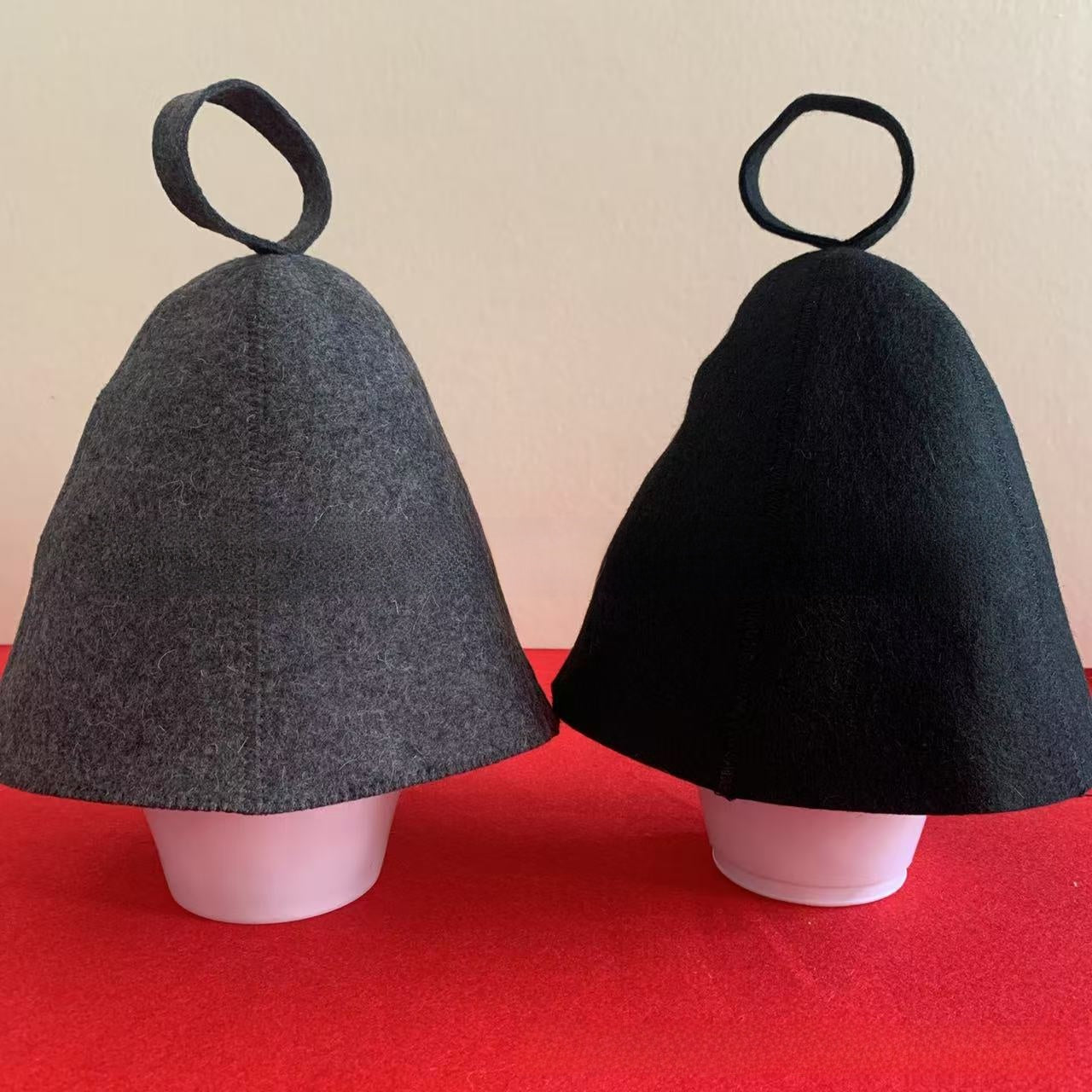 Felt sauna hat