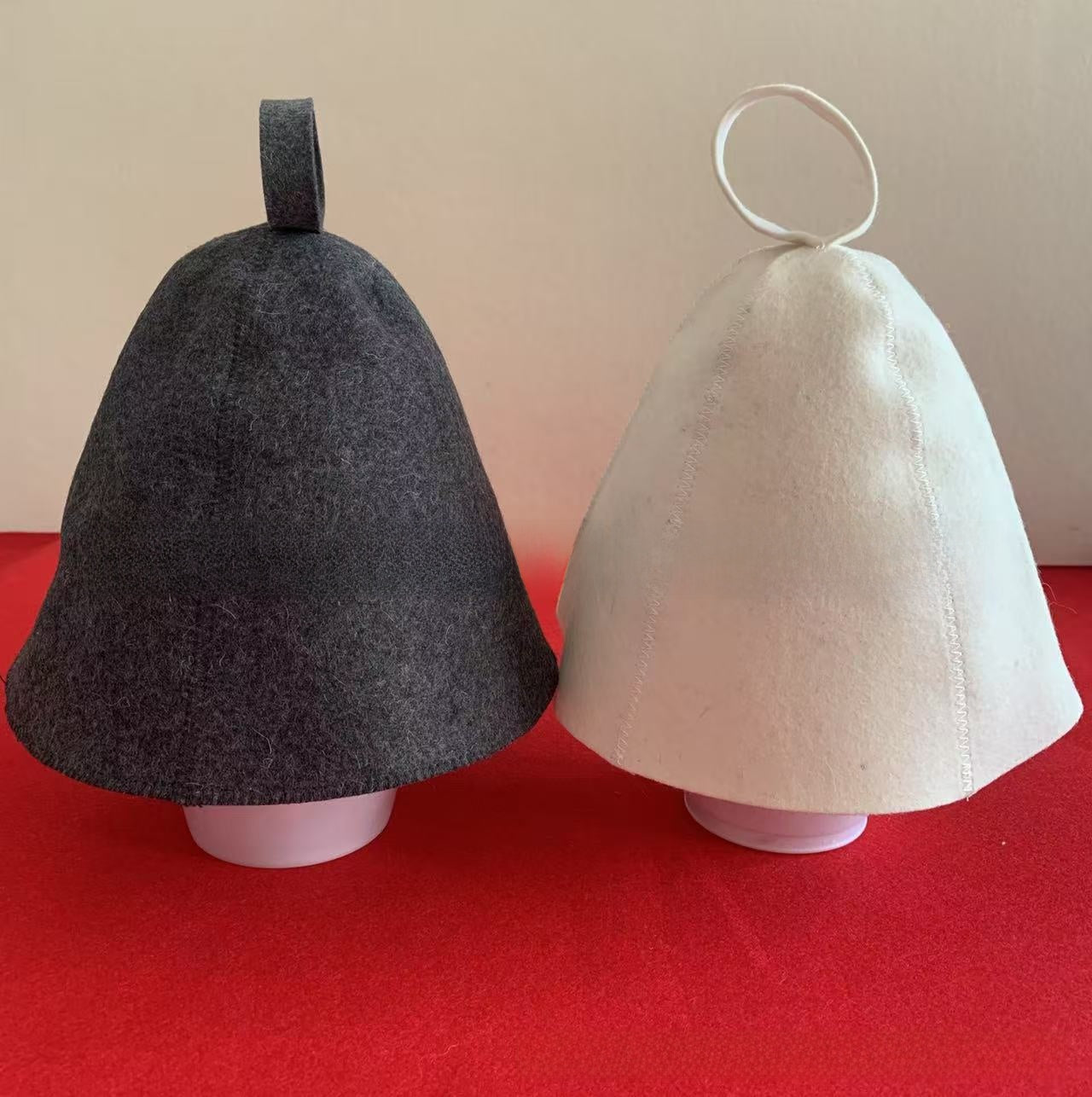 Felt sauna hat