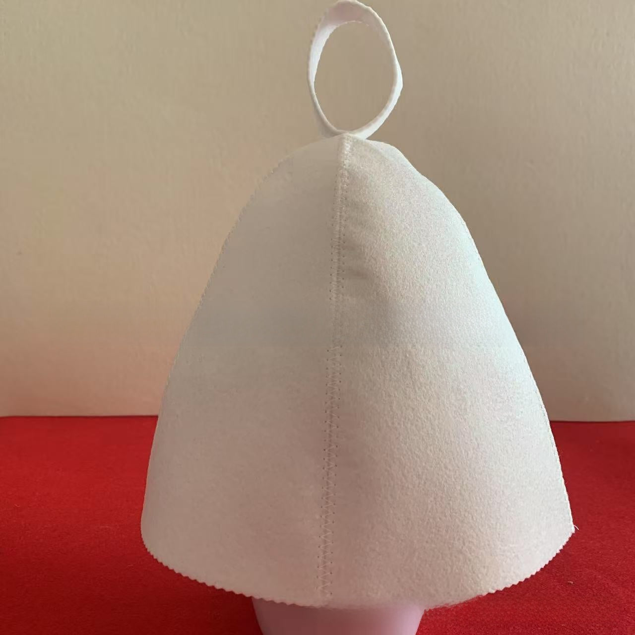 Felt sauna hat