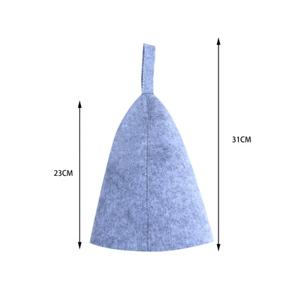 Felt Sauna Shower Cap