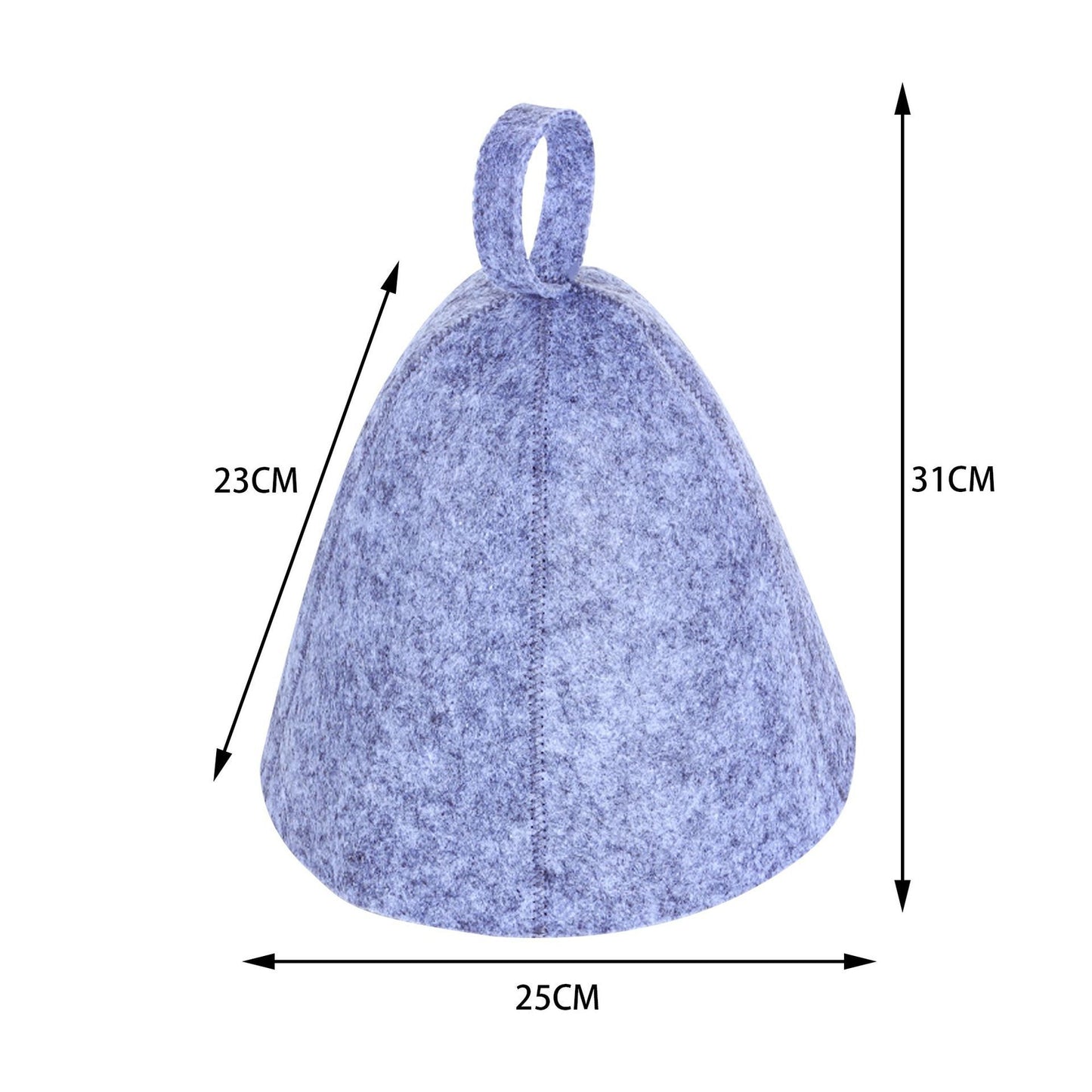 Felt Sauna Shower Cap