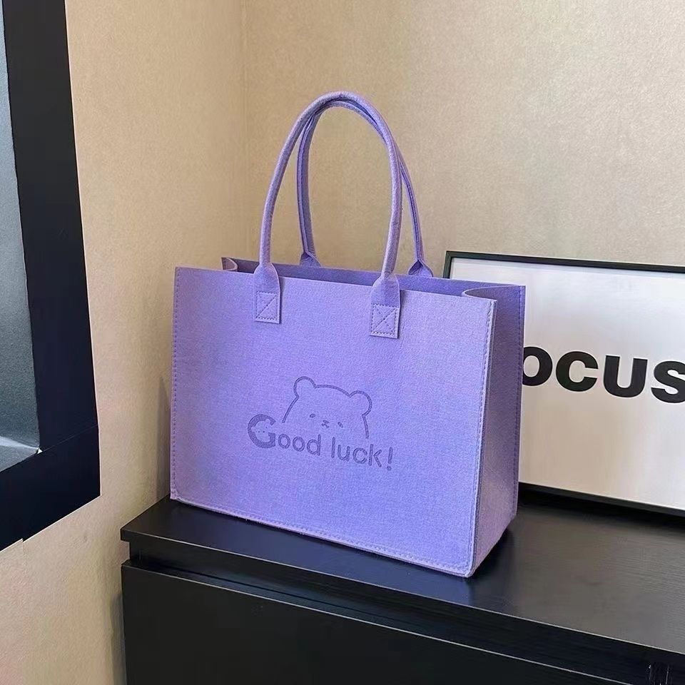 Felt Tote Bag with Logo Printing