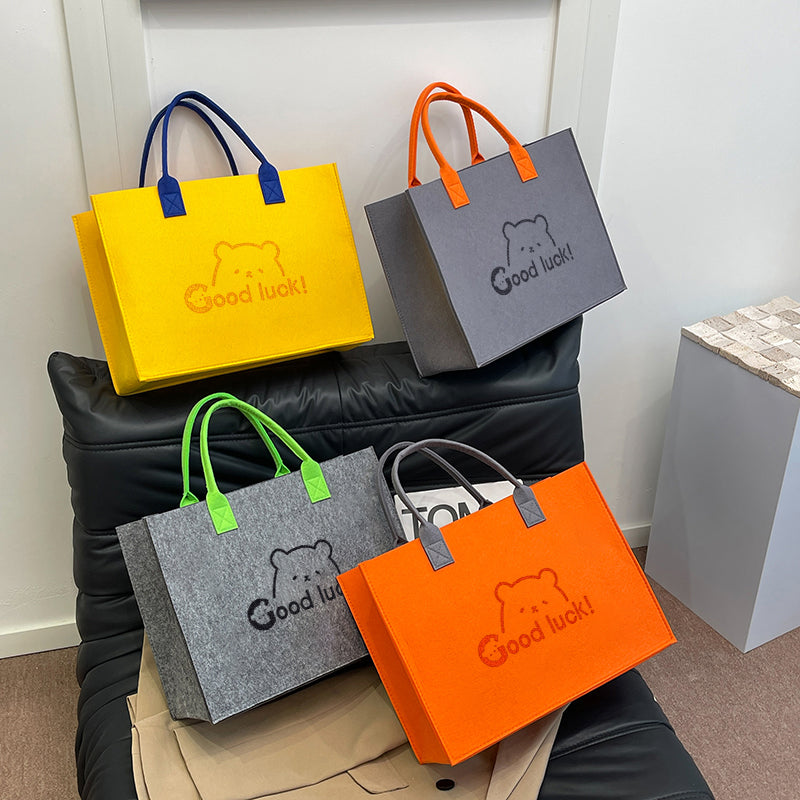 Felt Tote Bag with Logo Printing