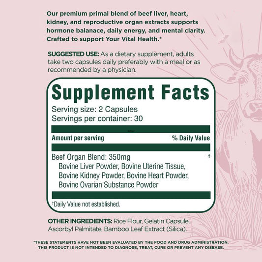 Female Health Care Capsules 60 Count