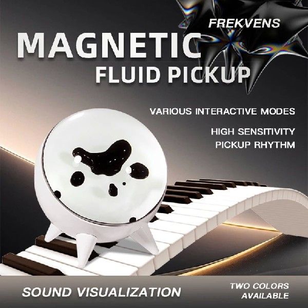 Ferrofluid Music Rhythm Desktop Lamp