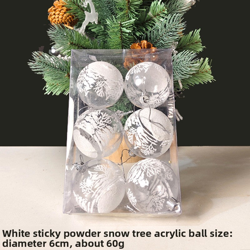 Festive Christmas Tree Decoration Balls