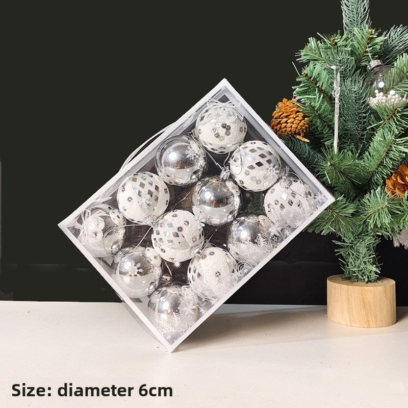 Festive Christmas Tree Decoration Balls