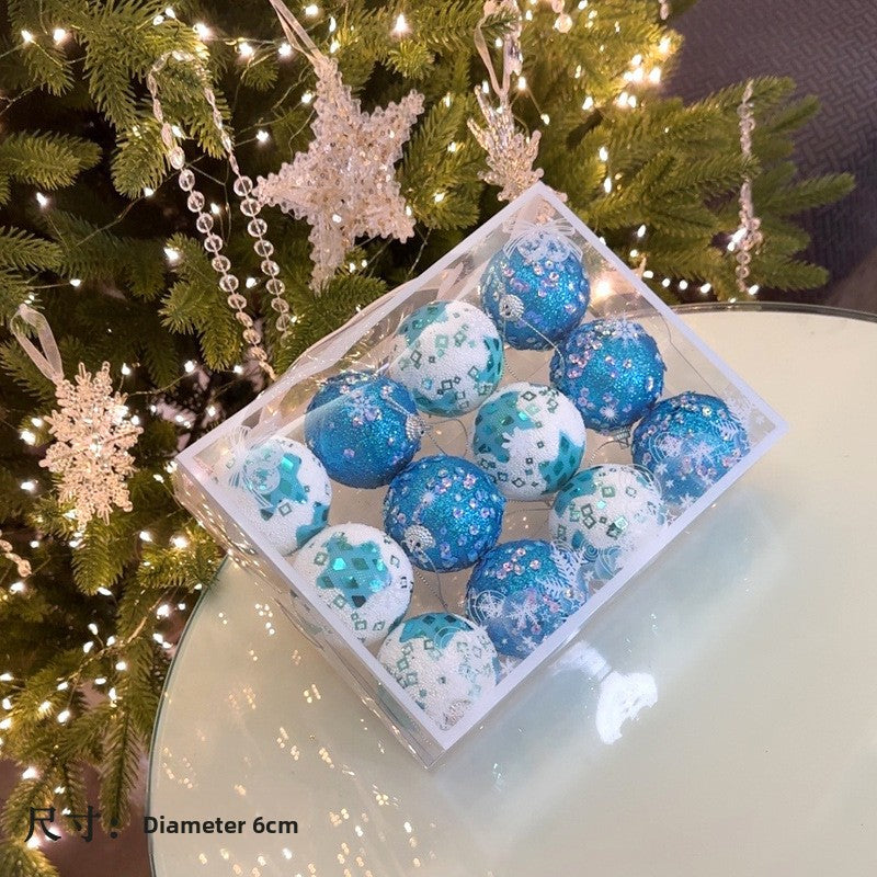 Festive Christmas Tree Decoration Balls