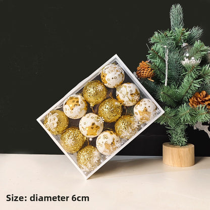 Festive Christmas Tree Decoration Balls