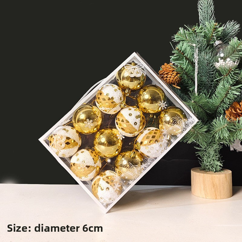 Festive Christmas Tree Decoration Balls