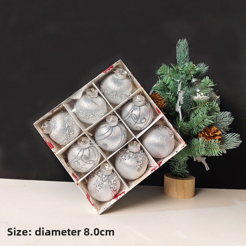 Festive Christmas Tree Decoration Balls
