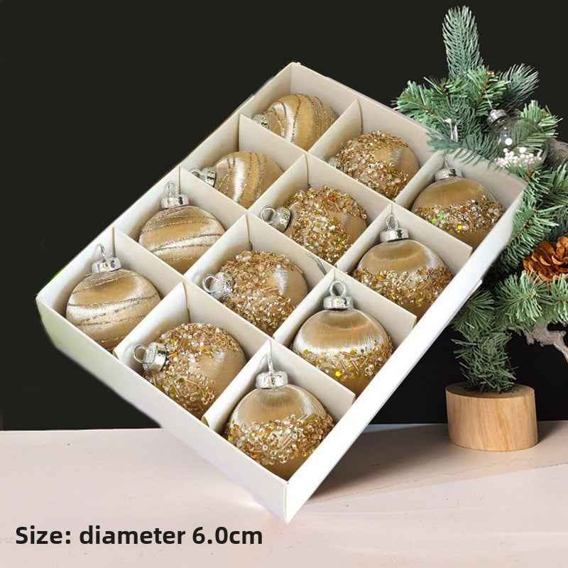 Festive Christmas Tree Decoration Balls