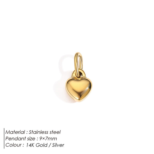 Stainless Steel Necklace Ring Earrings Set with Diamonds