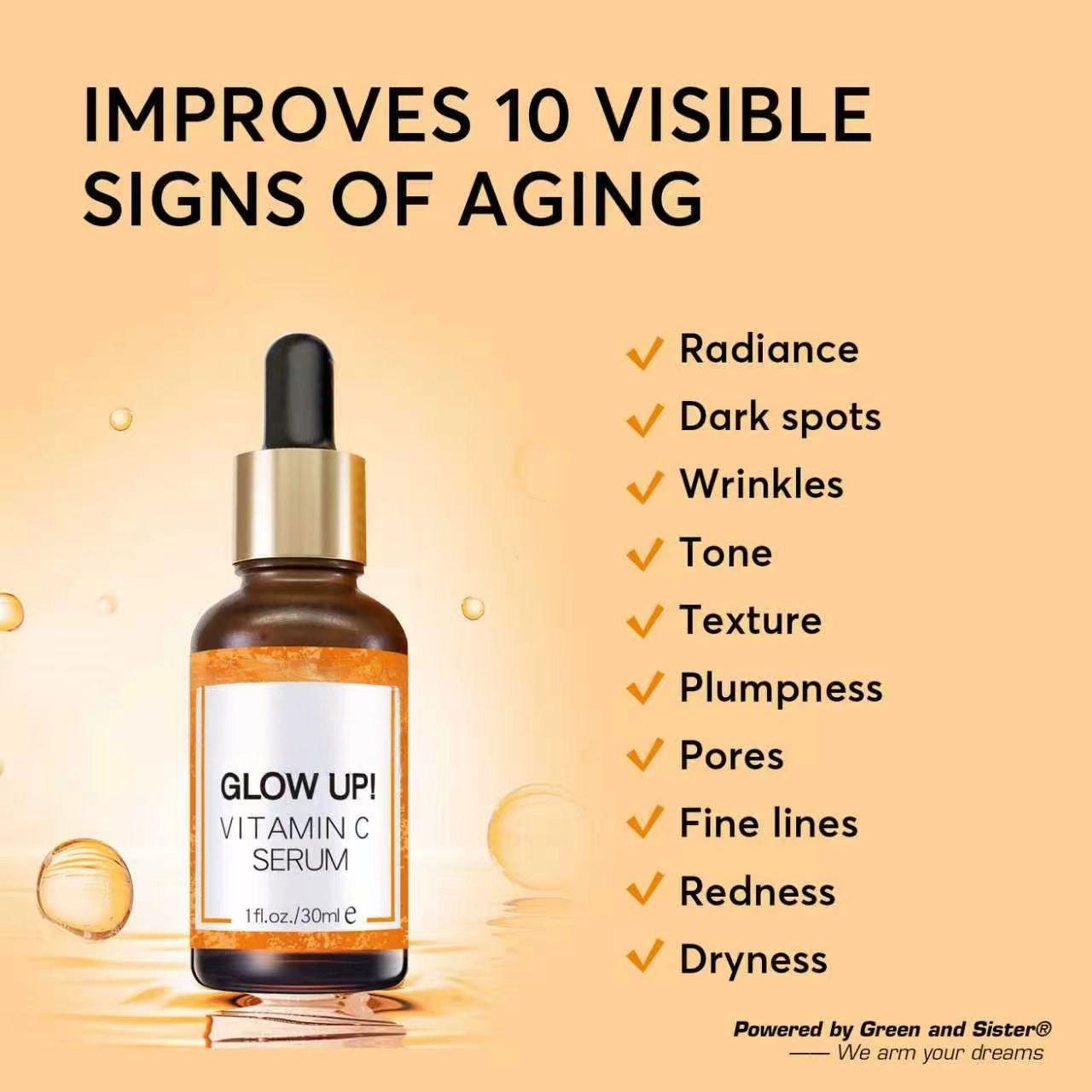 Beauty Brightening Vitamin C Serum for Radiant Skin