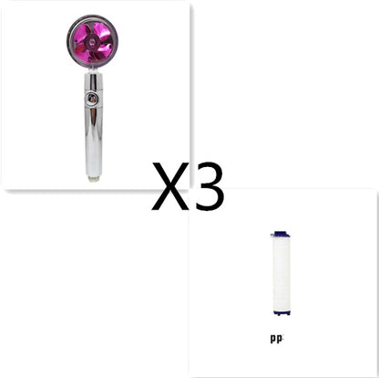 Buy Shower Head Water Saving – 360° Rotating ABS Rain Nozzle