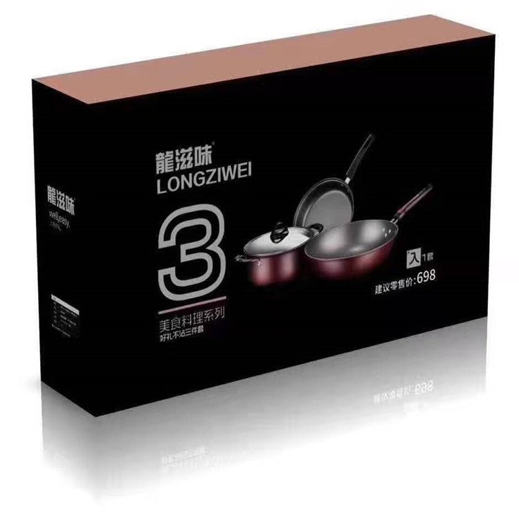 Nonstick Cookware Set Durable Pots and Pans for Home Meals